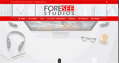 Desktop Screenshot of foreseestudios.com